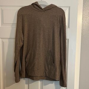 Outdoor Voices CloudKnit Hoodie Brown Size Large